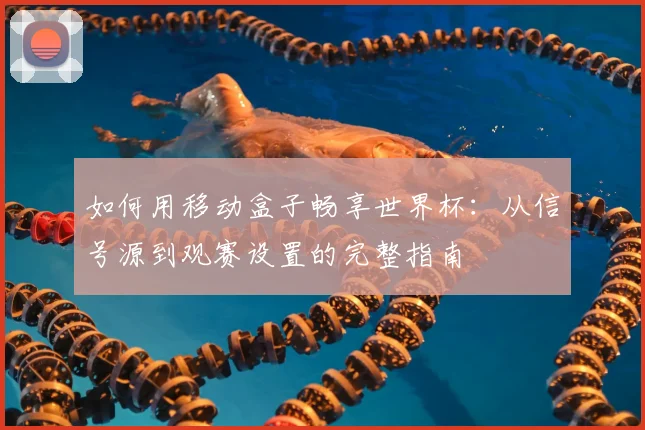 如何用移动盒子畅享世界杯:从信号源到观赛设置的完整指南